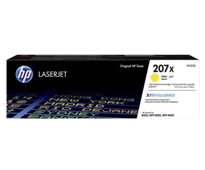 Toner HP 207X yellow 2450str.